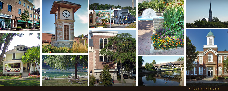 photographs of the City Naperville Illinois