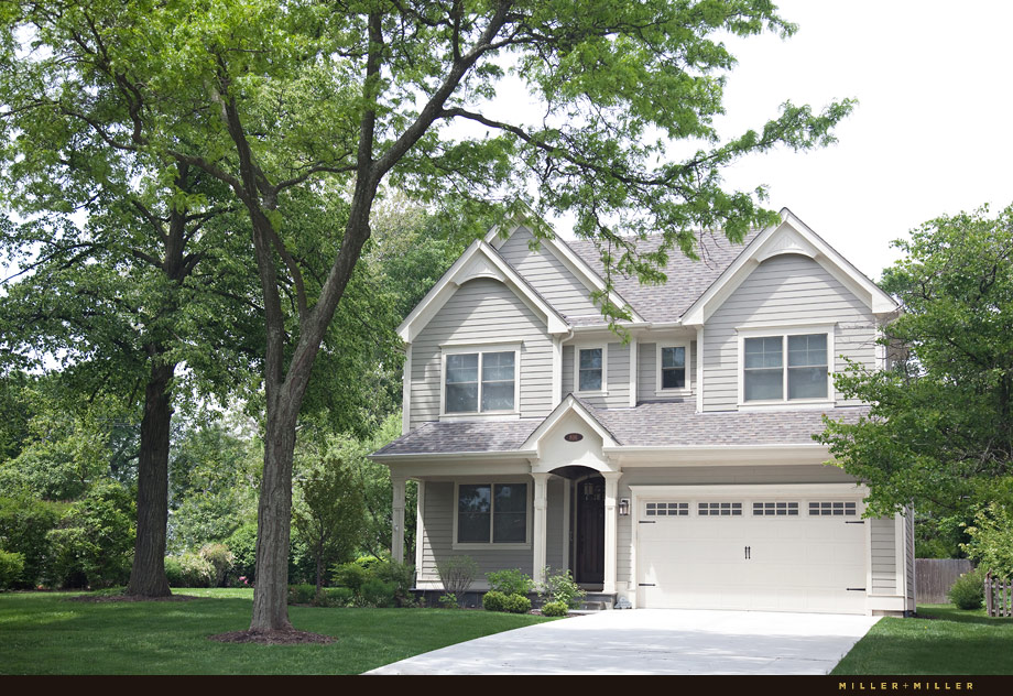 building home teardown lot Naperville redevelopment neighborhoods